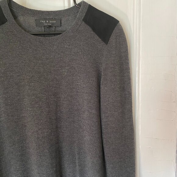 Rag & Bone long sleeve knit merino wool dress - Picture 3 of 8